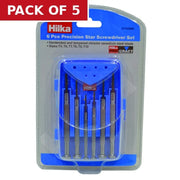 Centurion Hilka 6pc Precison  Star Set - Pack of 5
