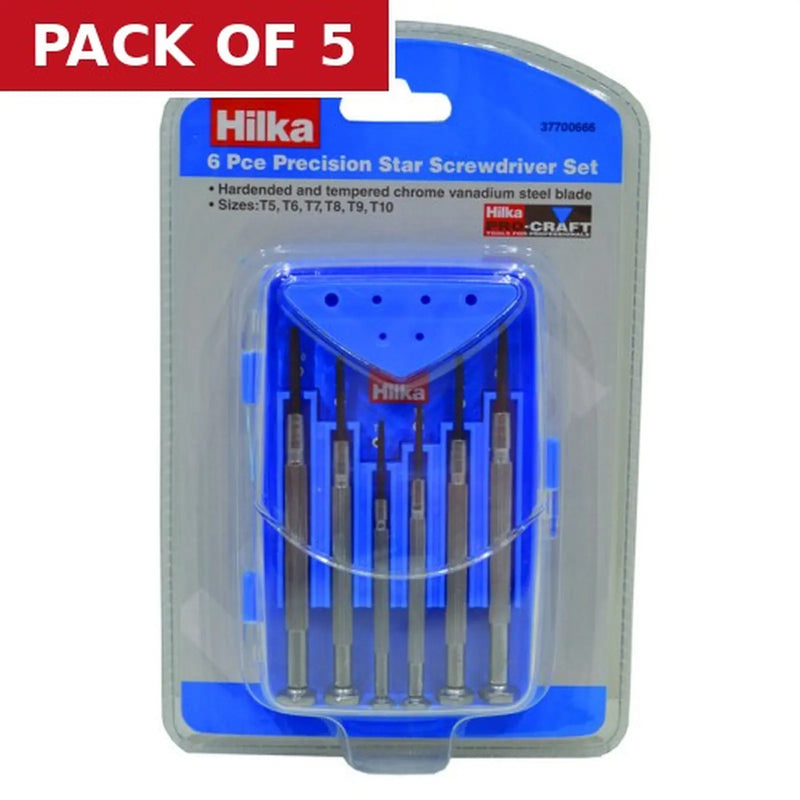 Centurion Hilka 6pc Precison  Star Set - Pack of 5