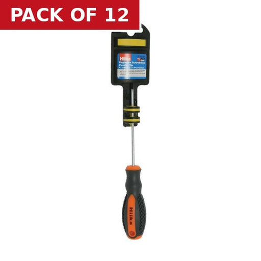 Centurion Flat Blade Screwdriver, 5mm x 100mm - Pack of 12