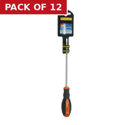 Centurion Flat Blade Screwdriver, 8mm x 150mm - Pack of 12