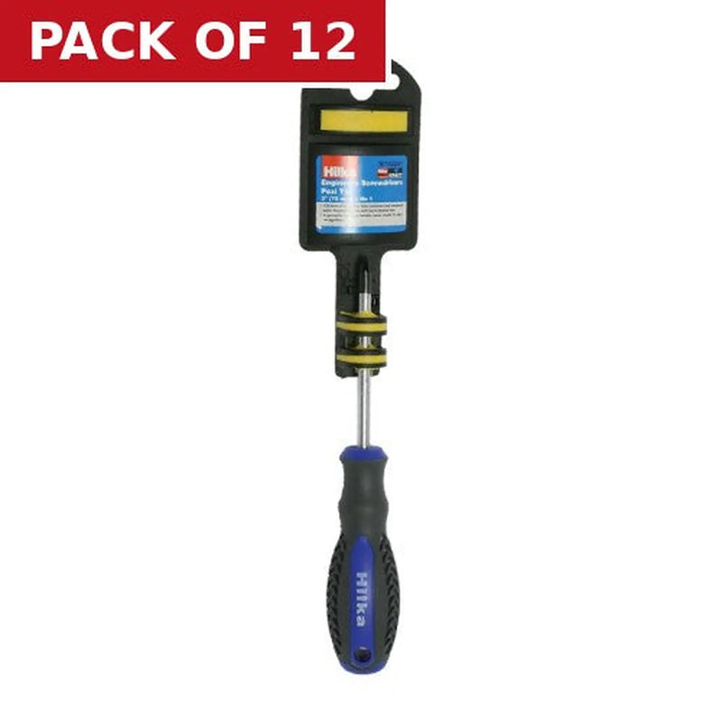 Centurion Pozi Blade Screwdriver, No. 1 x 75mm - Pack of 12