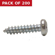 Centurion 5/8" x 6 ZP Pan Head Self Tapping Screws  (200)