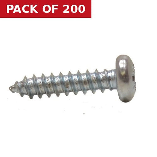 Centurion 5/8" x 6 ZP Pan Head Self Tapping Screws  (200)
