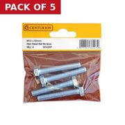 Centurion M10 x 50mm Hex Head Set Screws (Pack of 4) - Pack of 5