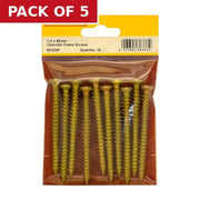 Centurion 7.5mm x 82mm Concrete Frame Screws (Pack of 10) - Pack of 5