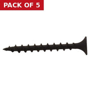 Centurion 42mm x 3.5mm Drywall Screws (Packs of 30) - Pack of 5