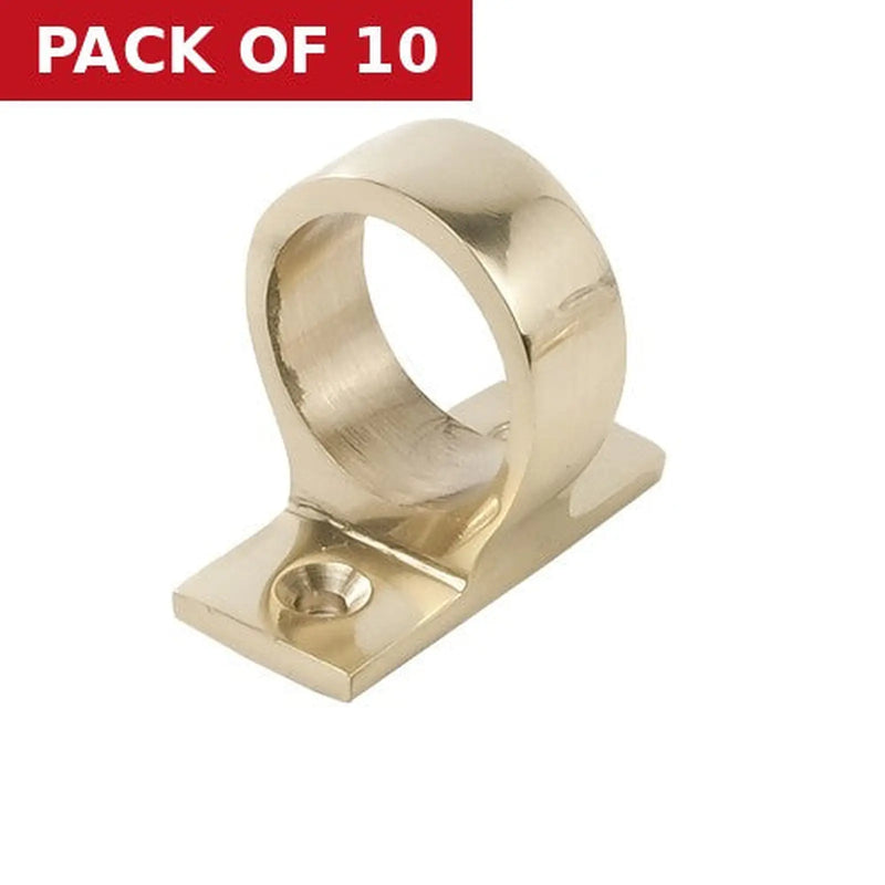 Centurion Solid Brass Sash Ring Face Fix, Polished Brass, 45mm - Pack of 10