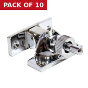 Centurion Solid Brass Brighton Sash Fastener, Chrome Plated, 57mm - Pack of 10