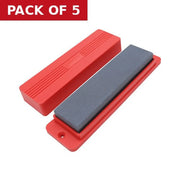 Centurion Sharpening Stone In Plastic Box, 8" - Pack of 5