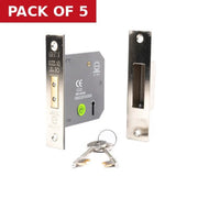 Centurion 3" SCP 5 Lever Dead Lock - Pack of 5