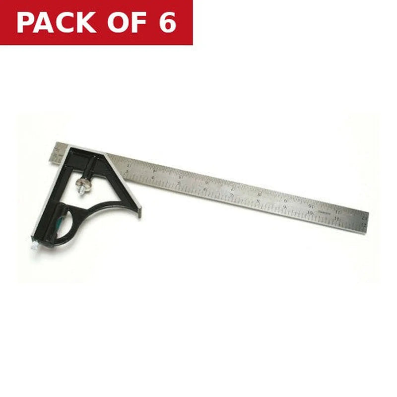 Centurion Combination Square, 300mm - Pack of 6