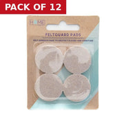 Centurion 38mm Diameter Self Adhesive Feltguard Pads (Pack of 4) - Pack of 12