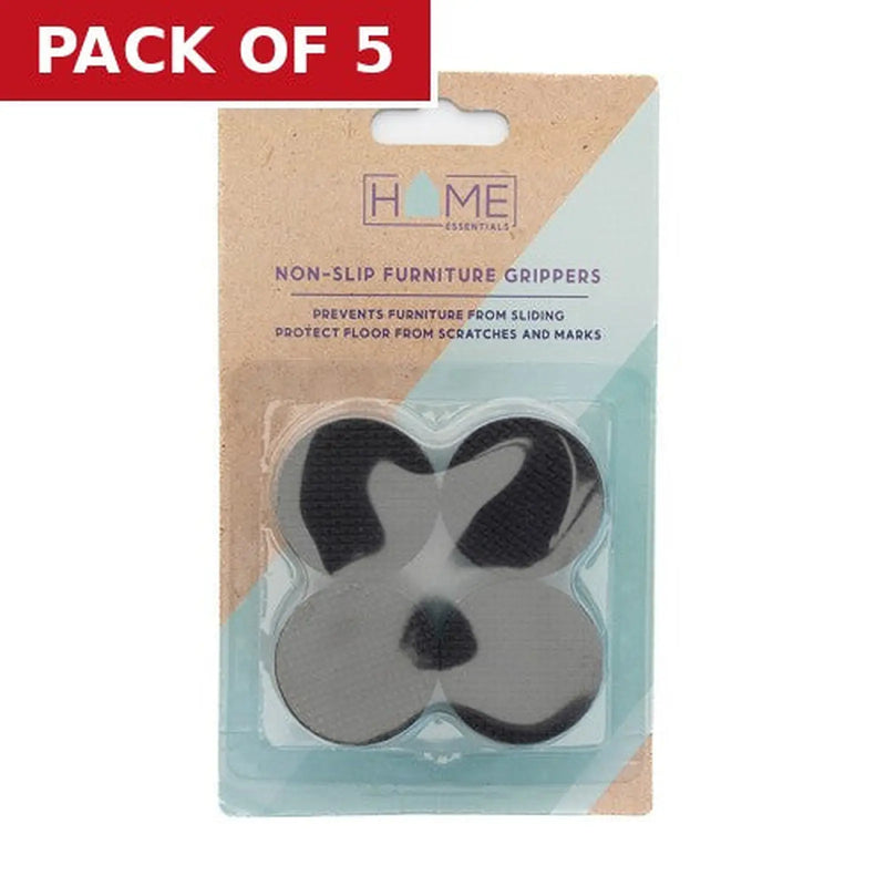 Centurion Non-Slip 38mm Furniture Grippers - 12 Pac - Pack of 5