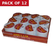 Centurion Double Sided Vinyl Tape, 50mm x 4.5m - Pack of 12