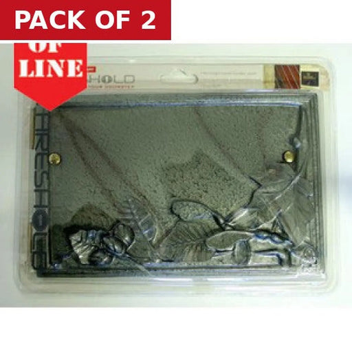 Centurion Pewter Leaves Plaque - Pack of 2