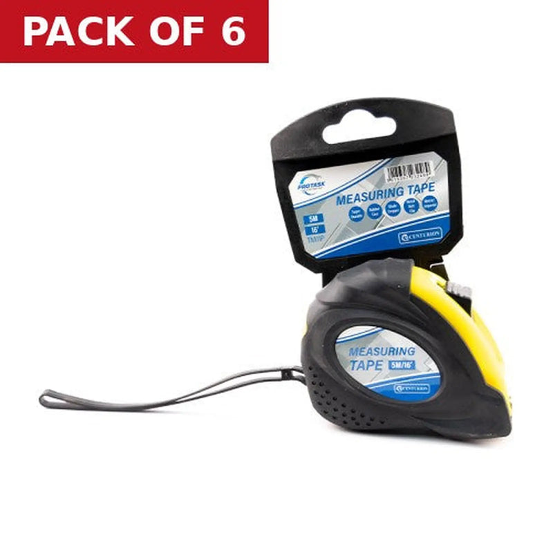 Centurion ProTask Heavy Duty Tape Measure 5m - Pack of 6