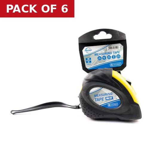 Centurion ProTask Heavy Duty Tape Measure 8m - Pack of 6