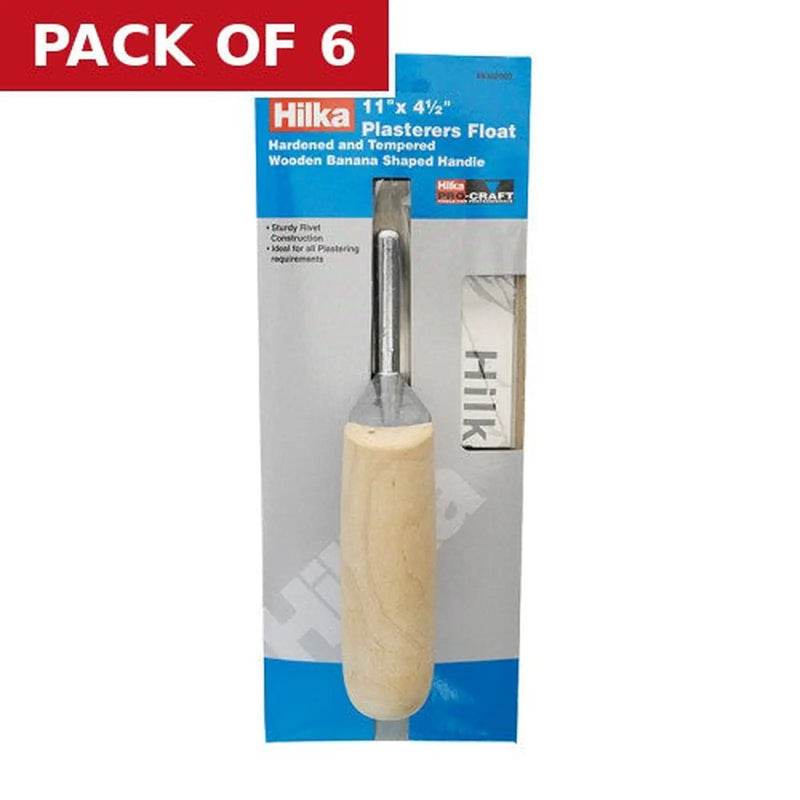 Centurion Hilka Wooden Handle Plastering Trowel - Pack of 6