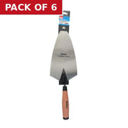 Centurion Hilka Philadelphia Pattern Soft Grip Brick Trowel, 10" - Pack of 6