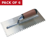 Centurion Hilka Notched Plasterers Trowel - Pack of 6