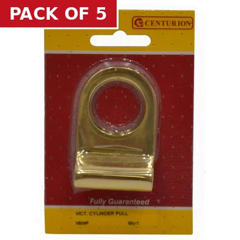 Centurion Solid Brass Cylinder Pull, 75mm - Pack of 5
