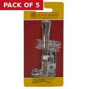 Centurion Chromed Wedge Spoon Style Casement Fastener, 105mm - Pack of 5