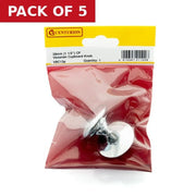Centurion 38mm (1 1/2") CP Victorian Cupboard Knob - Pack of 5