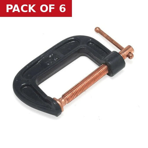 Centurion American Style 'G' Clamp, 2" - Pack of 6