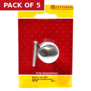 Centurion 32mm (1 1/4") SCP Victorian Cupboard Knob - Pack of 5