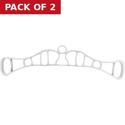 Centurion 368mm White Rack Ends - Pack of 2