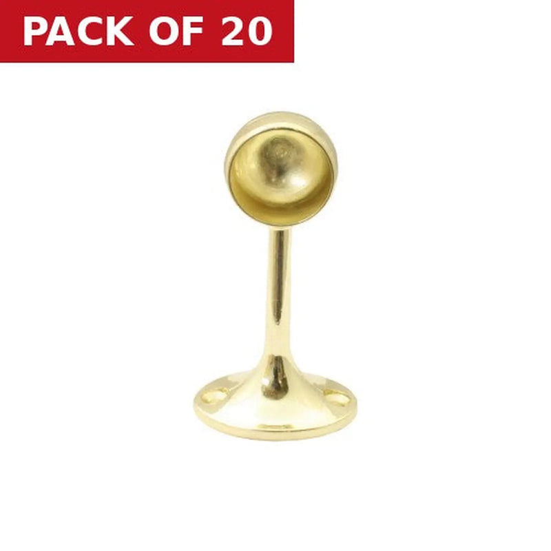 Centurion 19mm (3/4") Towel End Supports - Brass - Pack of 20