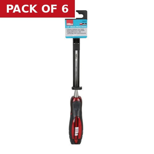 Centurion Plastic Handle Wood Chisel, WC08P - Pack of 6
