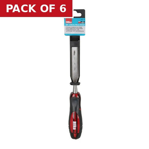 Centurion Plastic Handle Wood Chisel, 3/4" - Pack of 6