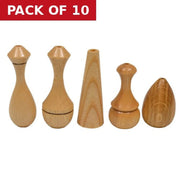 Centurion Wooden Cord Pulls (Mixed) - Pack of 10