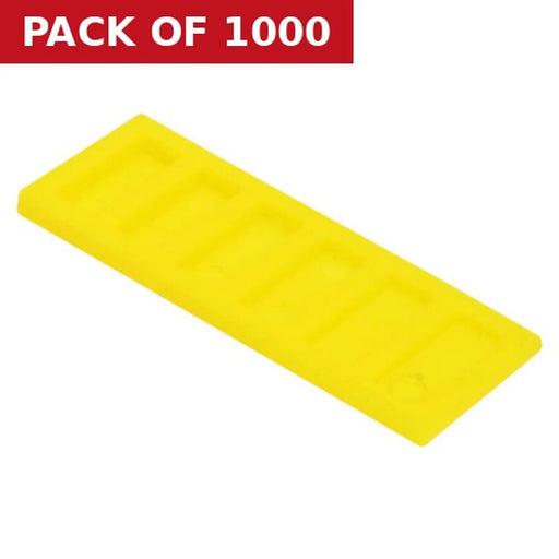 Centurion 28mm x 80mm x 2-4mm Interlocking Tapered Wedges  (1000)