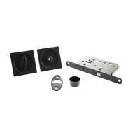 Atlantic AGB Sliding Door Bathroom Lock Set with Square Flush Handle