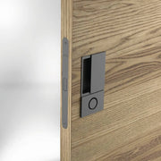Atlantic AGB Wave Flush Door Handle & Bathroom Lock Set