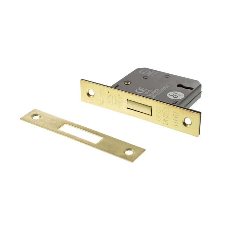 Atlantic 3 Lever Key Deadlock [CE] Keyed Alike 3"