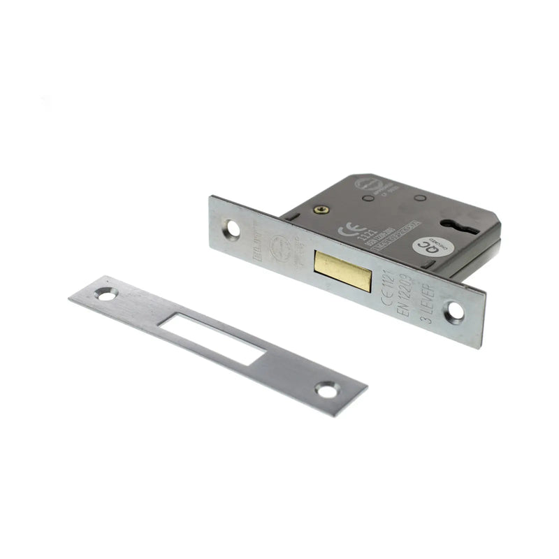 Atlantic 3 Lever Key Deadlock [CE] Keyed Alike 3"