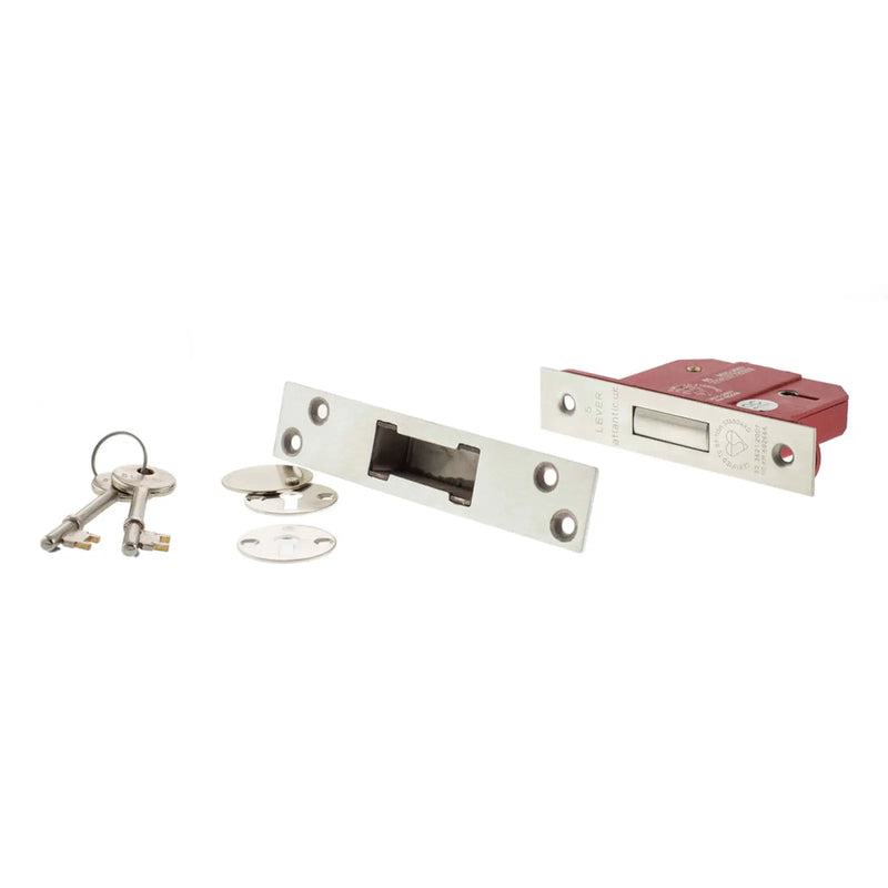 Atlantic 5 Lever Key Deadlock [BS] 2.5"
