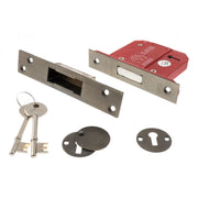 Atlantic 5 Lever Key Deadlock [BS] 3"