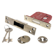 Atlantic 5 Lever Key Deadlock [BS] Keyed Alike 2.5"