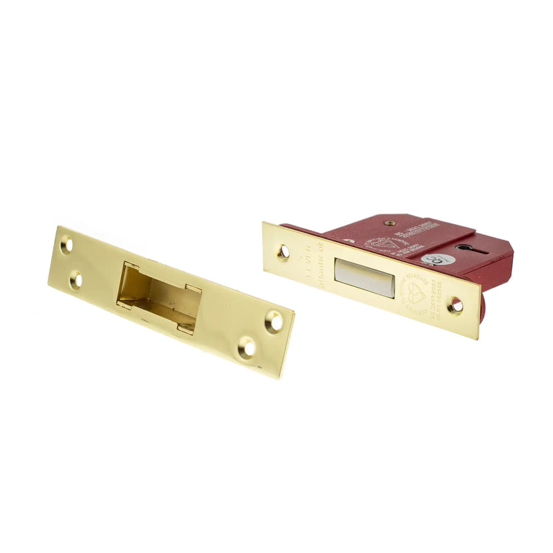 Atlantic 5 Lever Key Deadlock [BS] Keyed Alike 3"