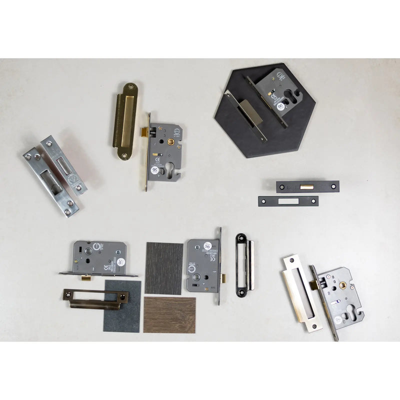 Atlantic 5 Lever Key Sashlock [BS] Keyed Alike 2.5"