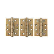Atlantic Ball Bearing Hinges Grade 13 Fire Rated 4" x 3" x 3mm set of 3