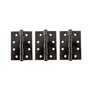 Atlantic Ball Bearing Hinges Grade 13 Fire Rated 4" x 3" x 3mm set of 3