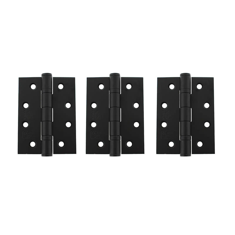 Atlantic Ball Bearing Hinges Grade 13 Fire Rated 4" x 3" x 3mm set of 3