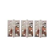 Atlantic Ball Bearing Hinges Grade 13 Fire Rated 4" x 3" x 3mm set of 3