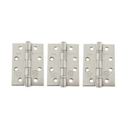 Atlantic Ball Bearing Hinges Grade 13 Fire Rated 4" x 3" x 3mm set of 3