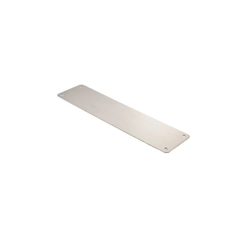 Atlantic Finger Plate Radius Corner Pre drilled with screws 300mm x 75mm